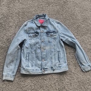 Vintage Guess Denim Jean Jacket Size Large